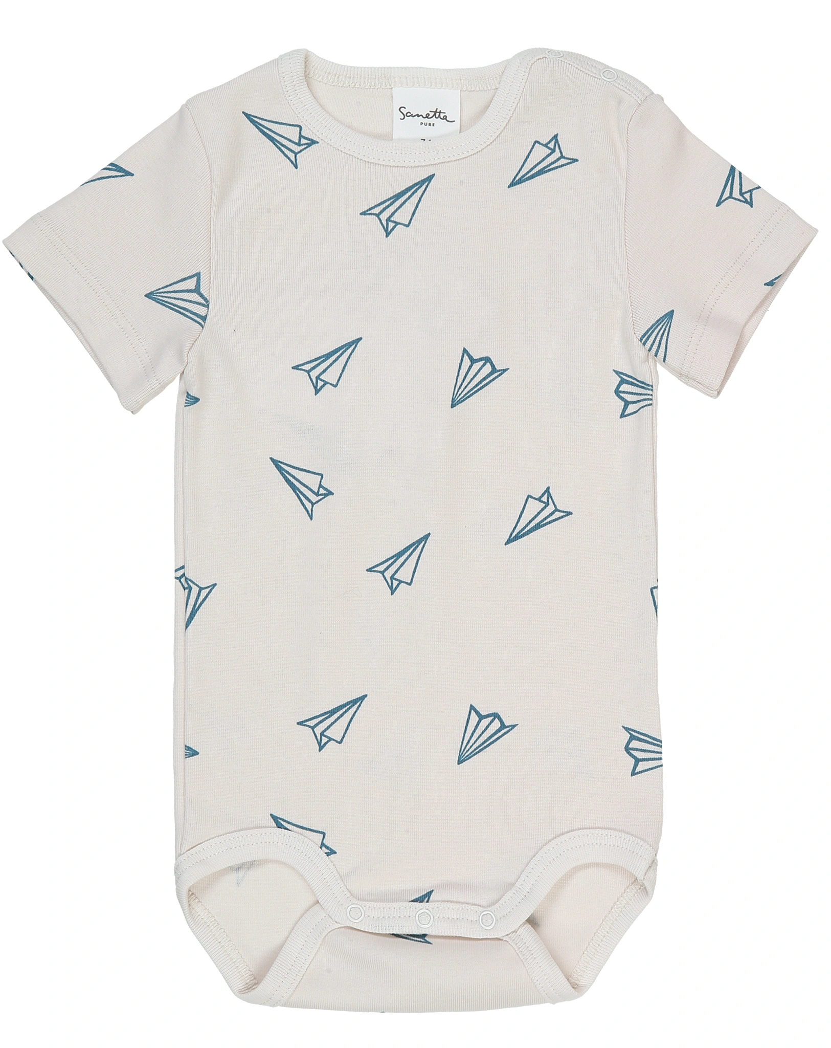 Kurzarm-Body PAPER PLANES 3er-Pack in kitt