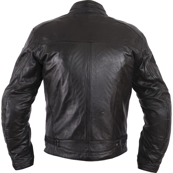 Helstons - Blouson Ace Cuir Rag Noir