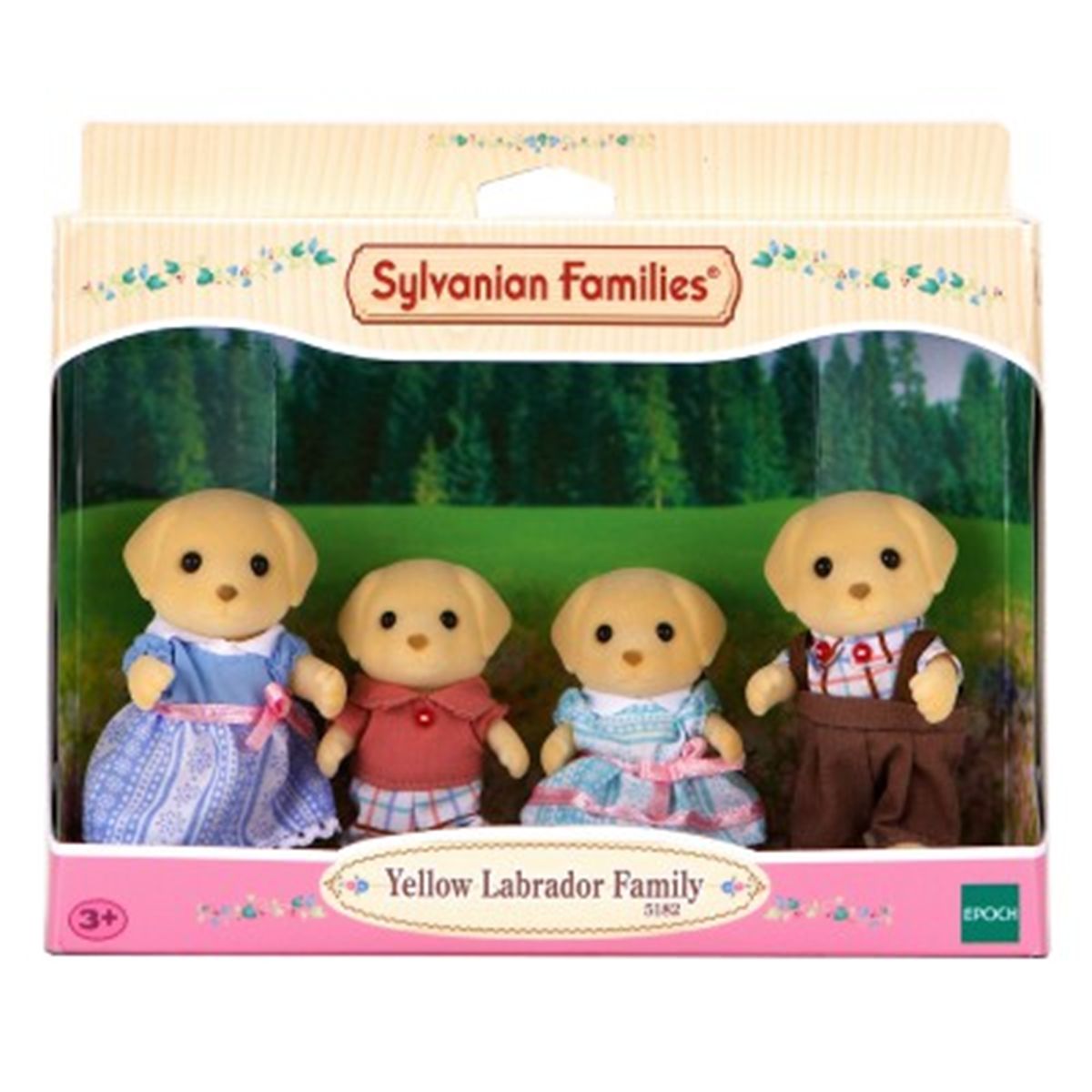 Sylvanian Families 5182 : Famille labrador