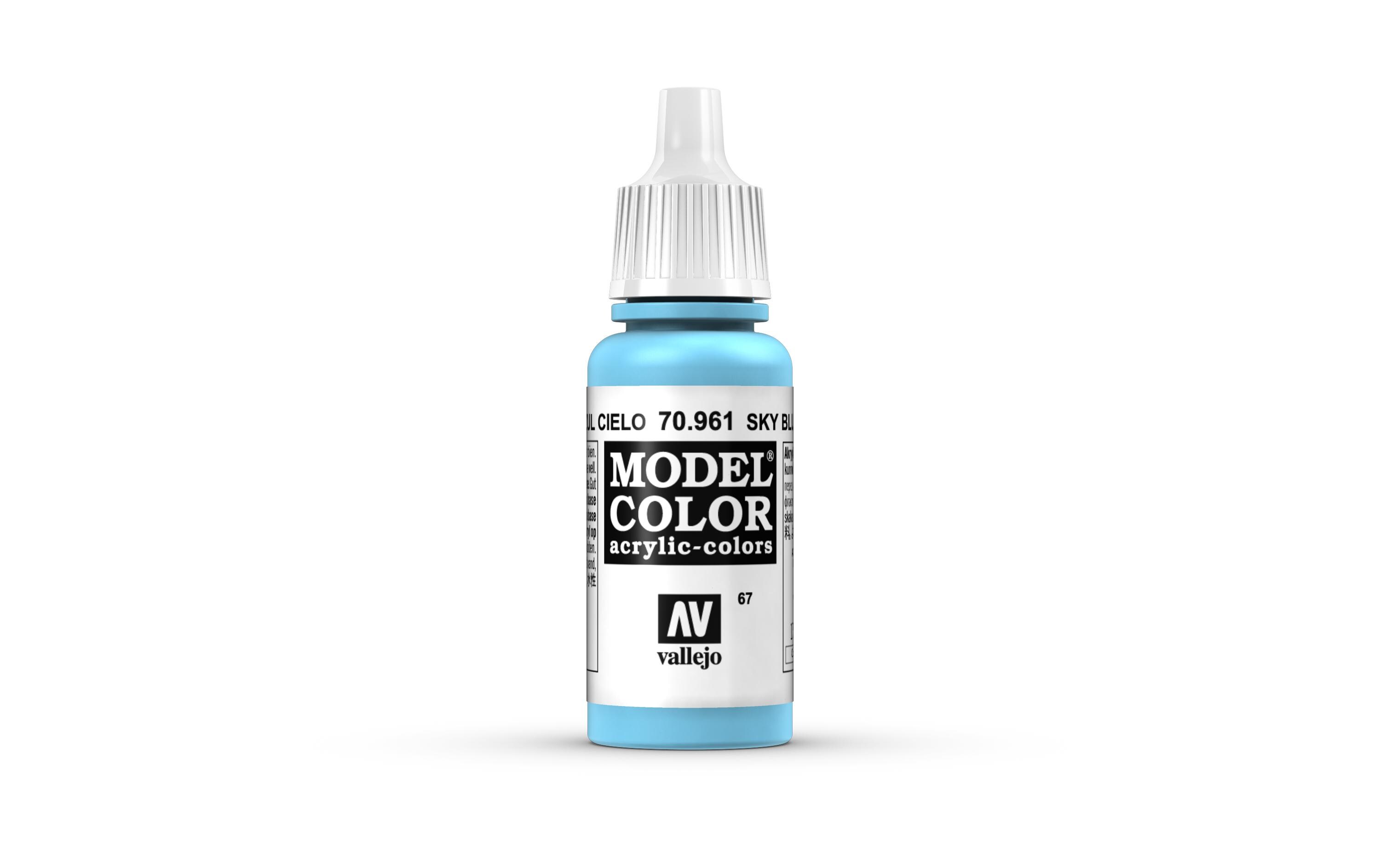 Acrylfarbe Matt, Himmelblau 17 mlModel Color Sky Blue