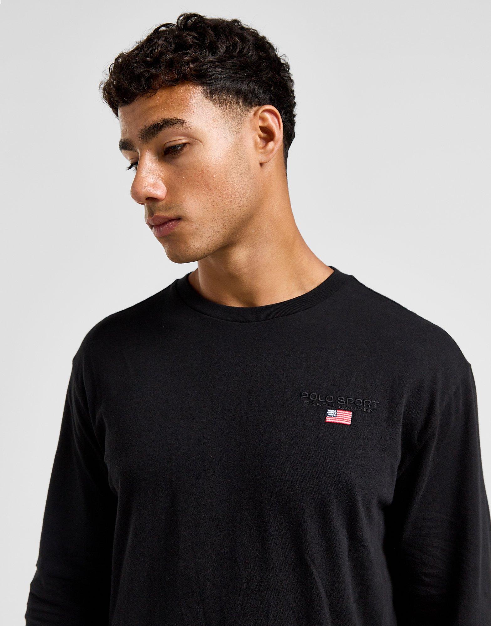 Polo Sport T-shirt Manches Longues Homme