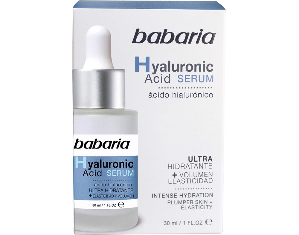 SERUM FACIAL ÁCIDO HIALURÓNICO BABARIA 30 ML