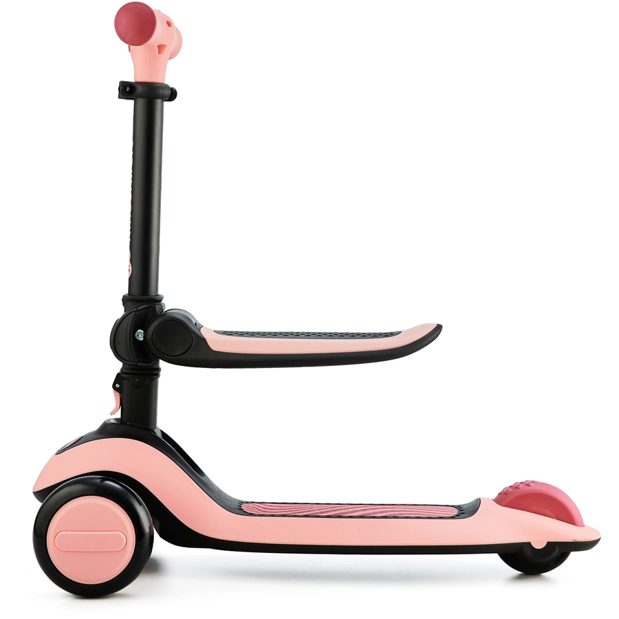 Kinderkraft 2 in 1 Laufrad & Roller Halley Rose pink