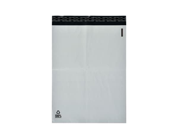 Forsendelsesposer PE A4 hvid 230x325 mm - (100 stk.)