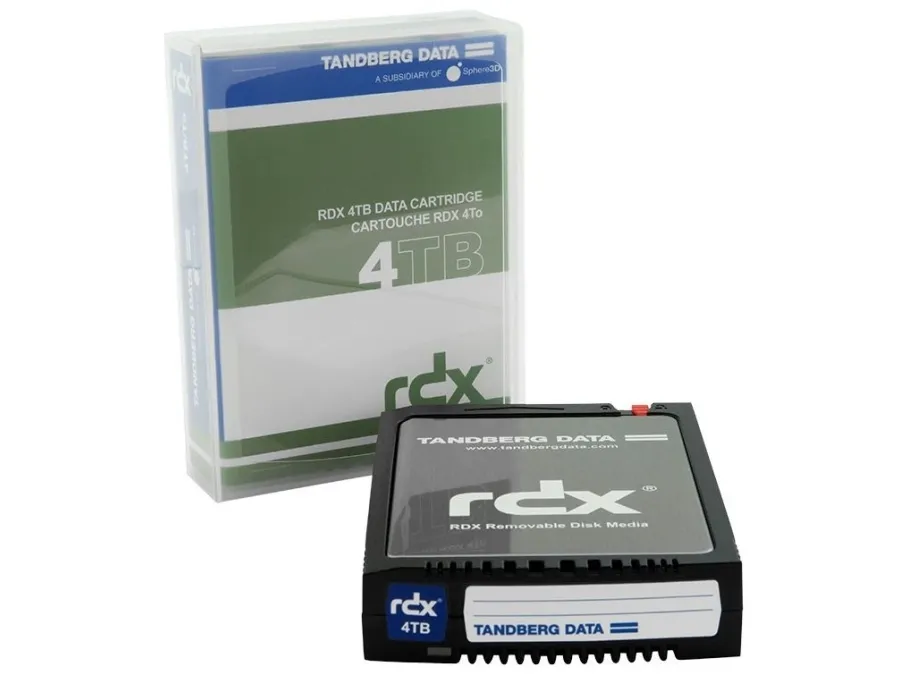 Overland-Tandberg 8824-RDX, RDX-patron, RDX, 4 TB, FAT32, NTFS, exFAT, ext4, Sort, 150 MB/s