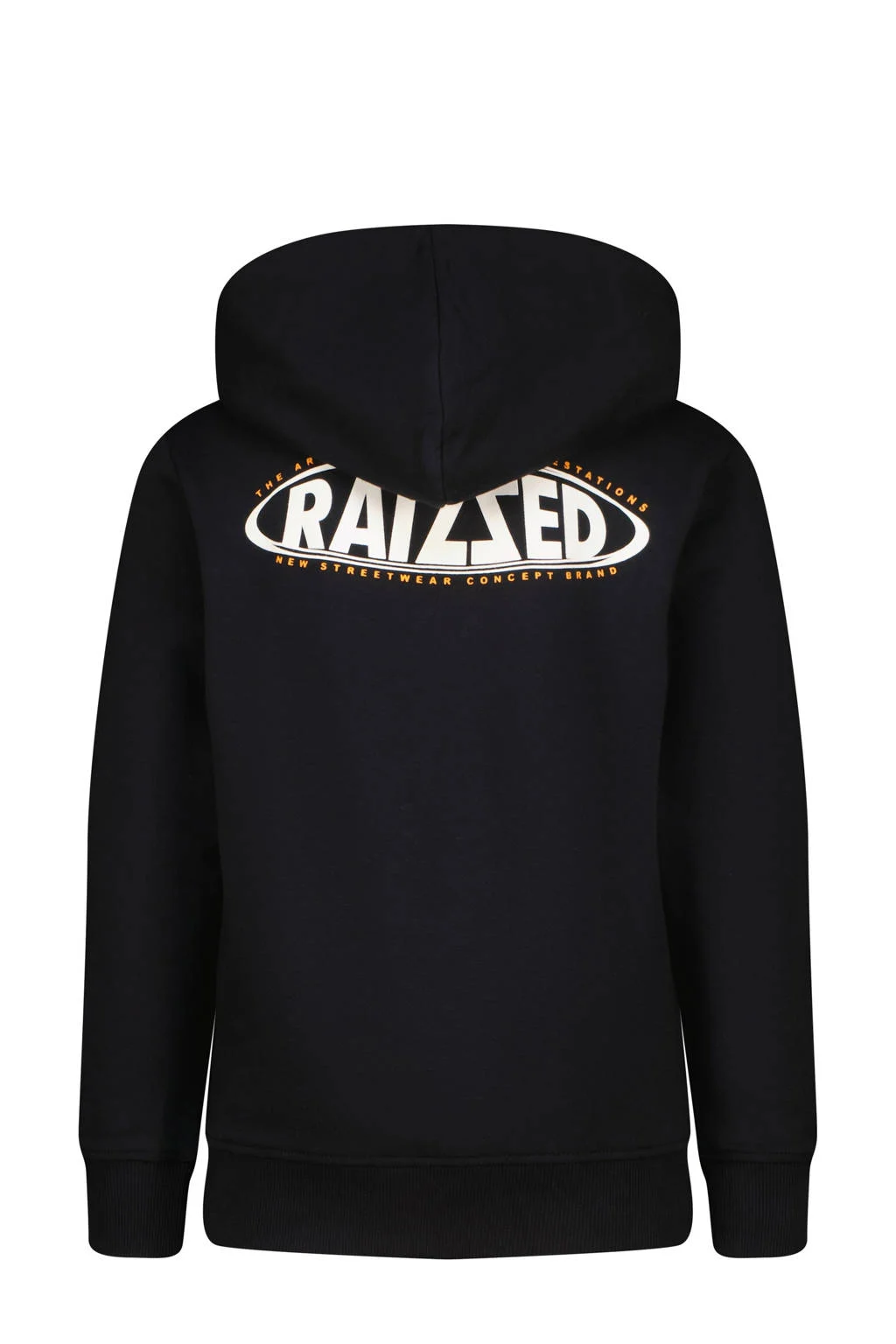 Raizzed hoodie Nice met backprint zwart