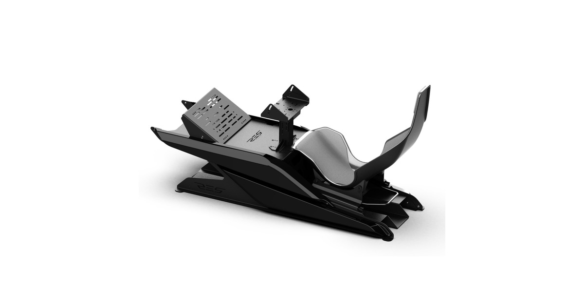Res-TechX1 Cockpit racing simulator  (Zwart/hoogglans zwart)