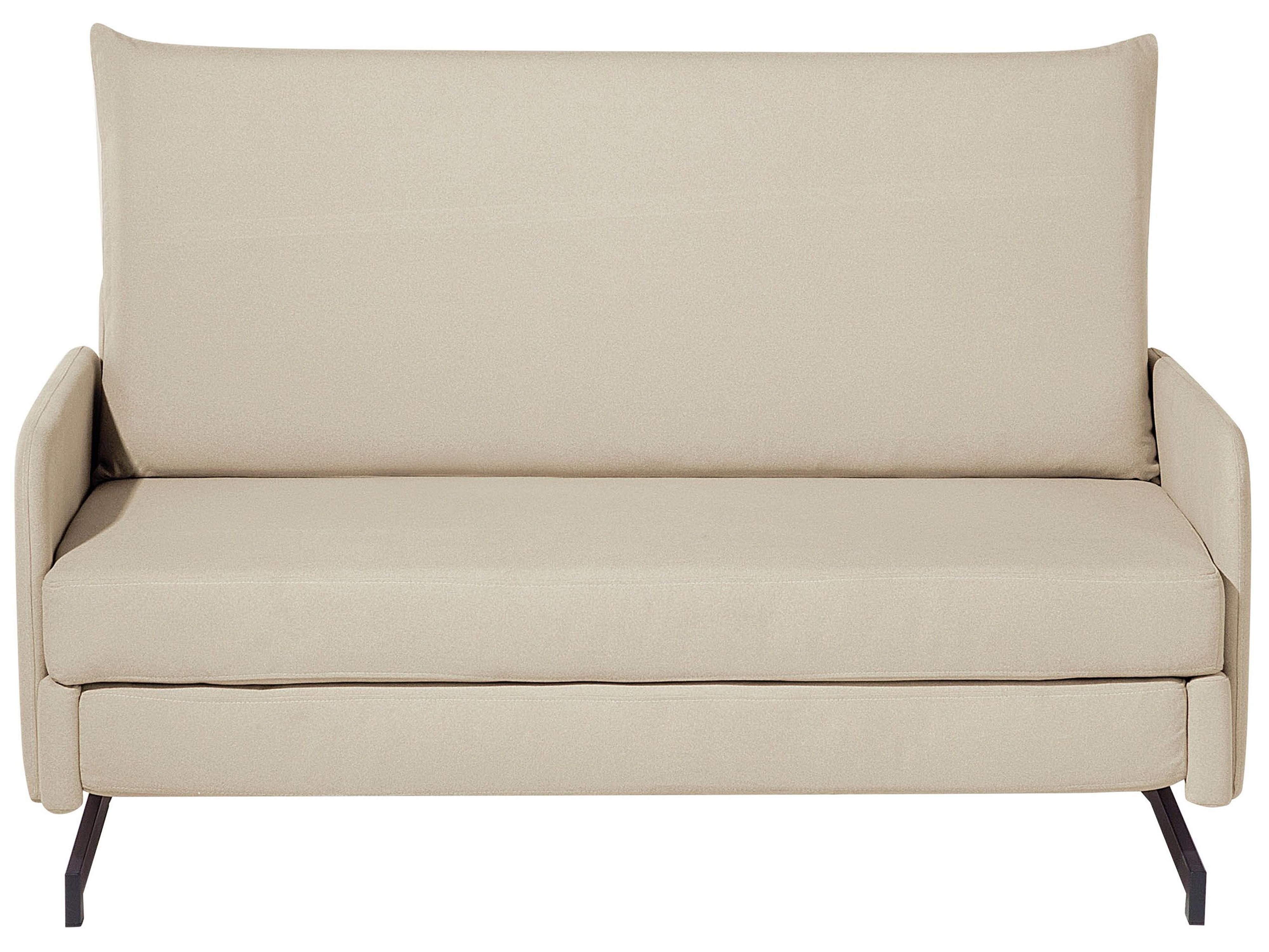Slaapbank 2-zits BELFAST Stof Beige