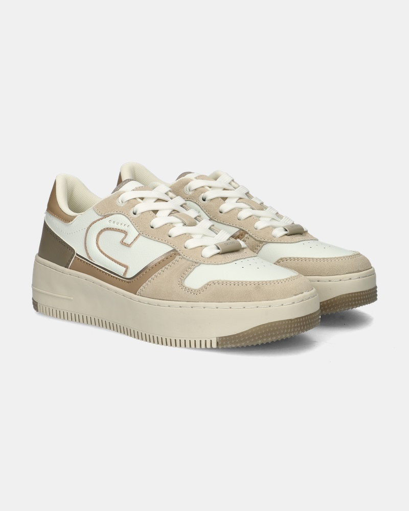 Cruyff Campo Low Lux Lage sneakers  - wit