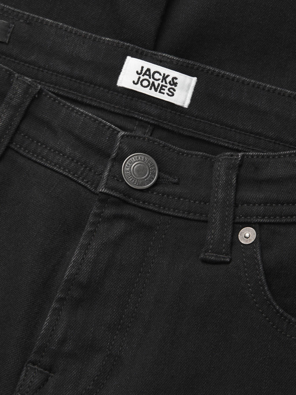 JACK & JONES regular fit jeans JJICLARK JJORIGINAL black denim