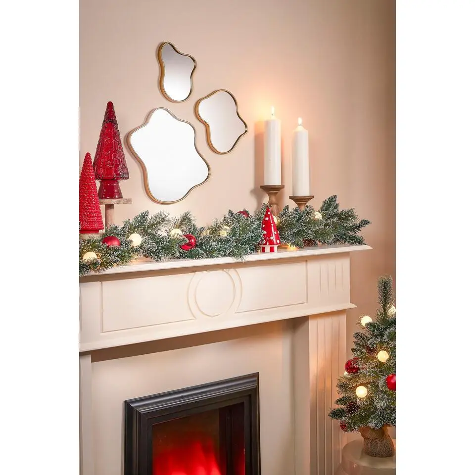 Black Box Trees Kaprun Guirlande met Verlichting - L270 x Ø25 cm - Groen