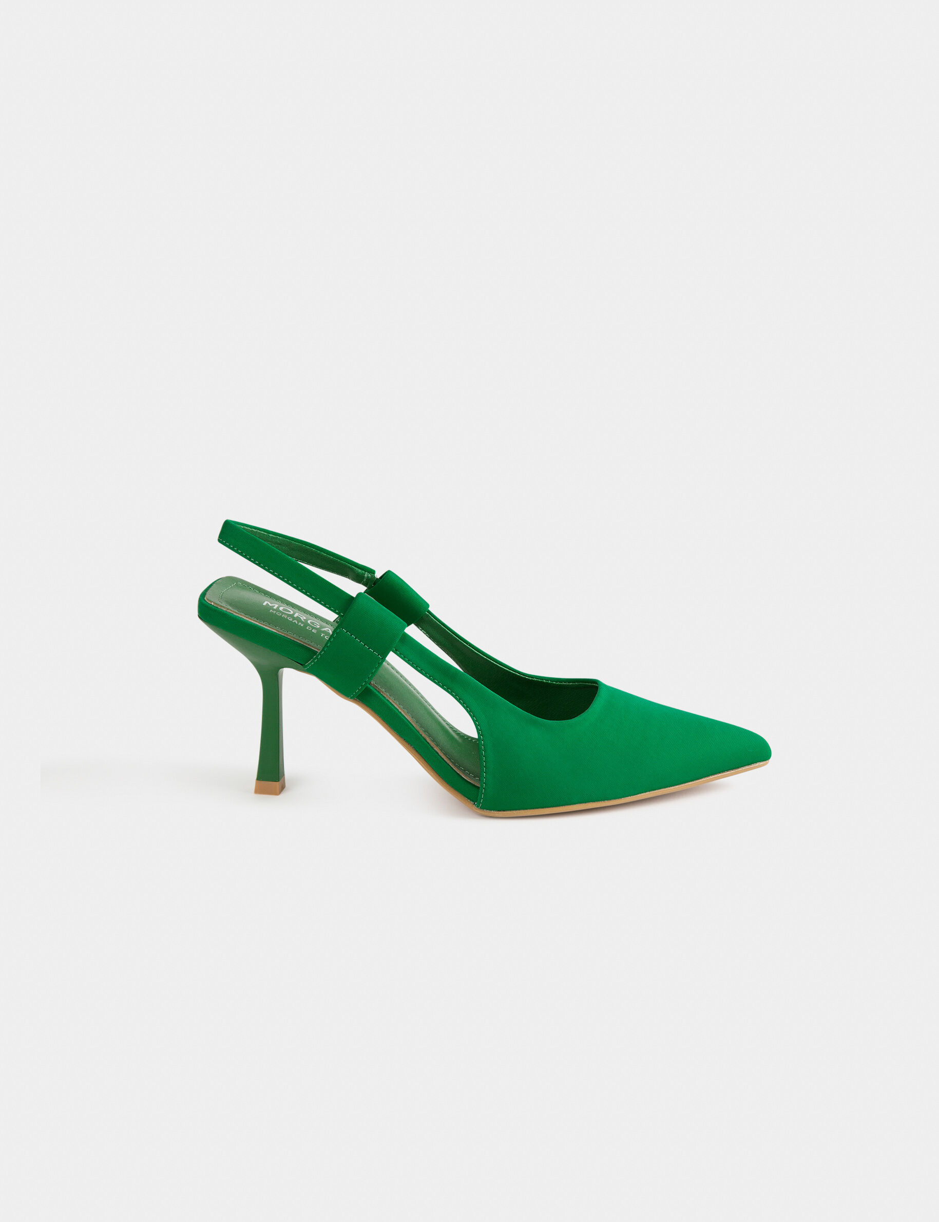 Escarpins à talons bobines vert femme - vert