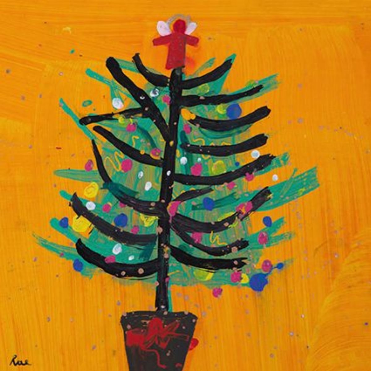 Ra Christmas Tree Wallet X10 Cards