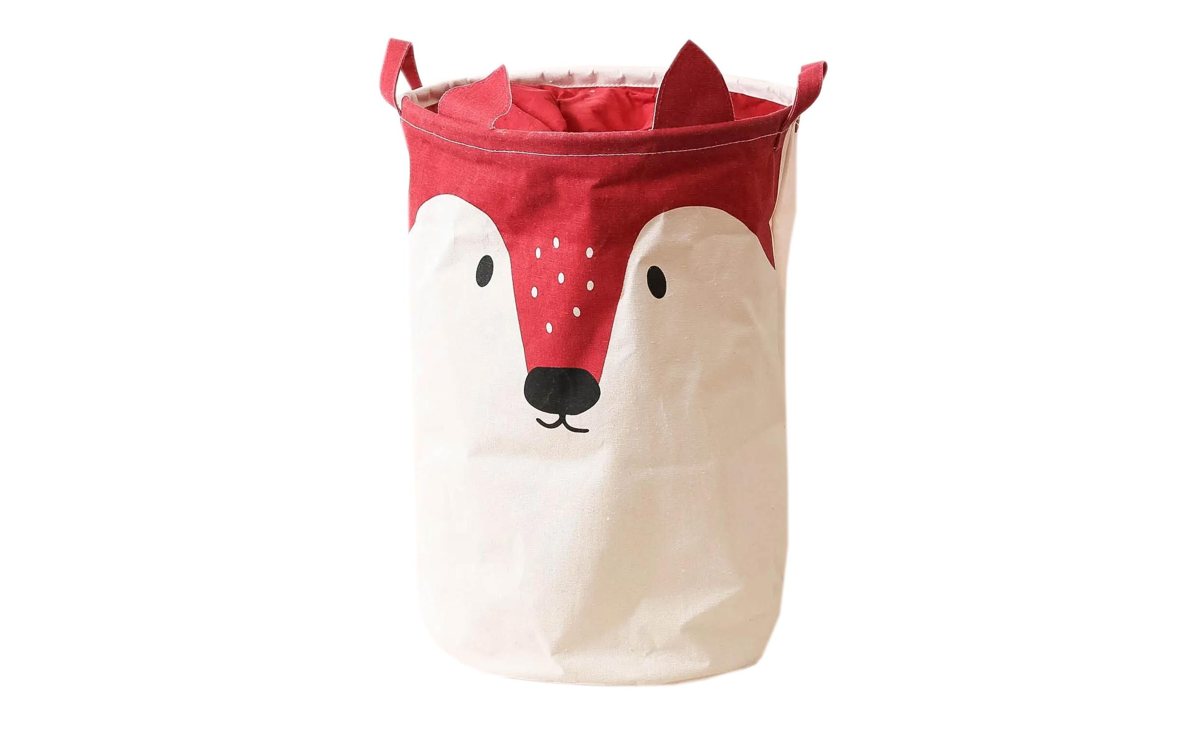 Aufbewahrungskorb Fuchs Beige/Rot, 47 cmKinder Aufbewahrungskorb
