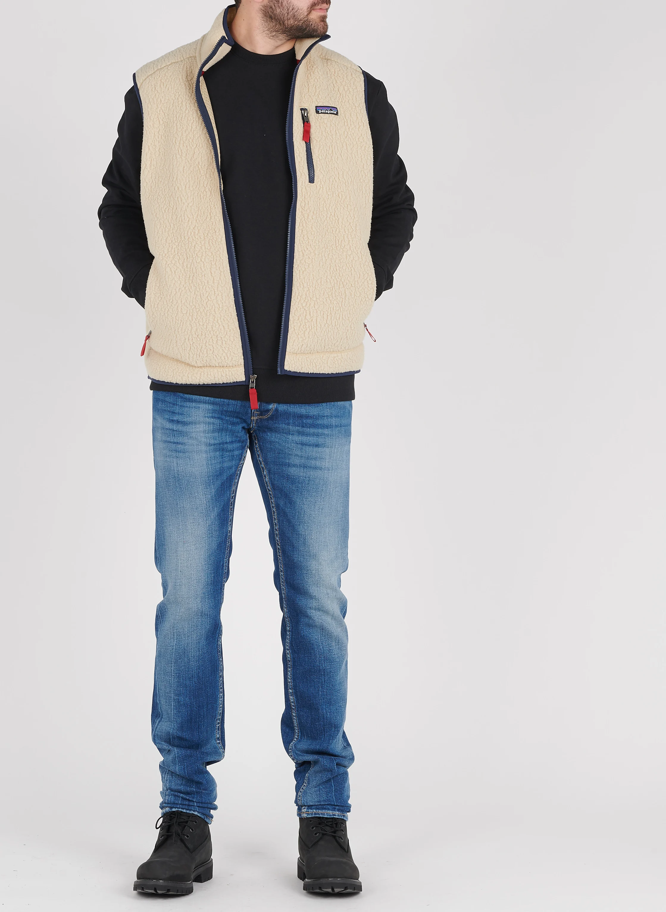 Polaire sans manches | Beige