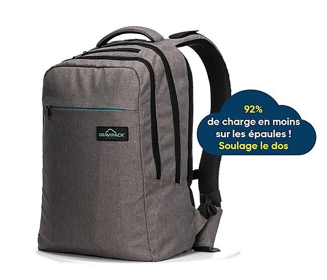 GRAVIPACK - SAC A DOS DE VILLE BUSINESS TALK