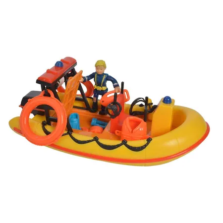 Simba Feuerwehrmann Sam Neptune Boot mit Figur