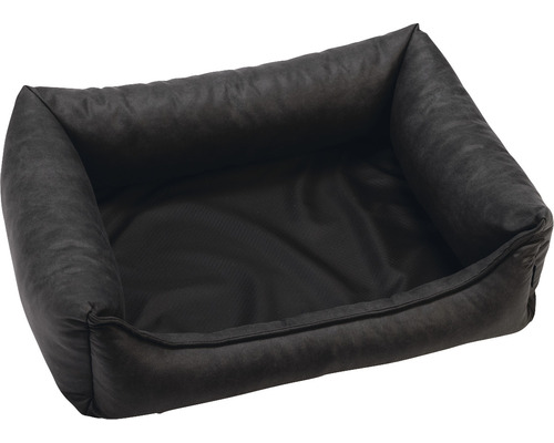 Beeztees Uma Memory Foam Hondenbed, Antraciet, 80 x 60 cm, Orthopedisch Bed voor Ontspannen Liggen