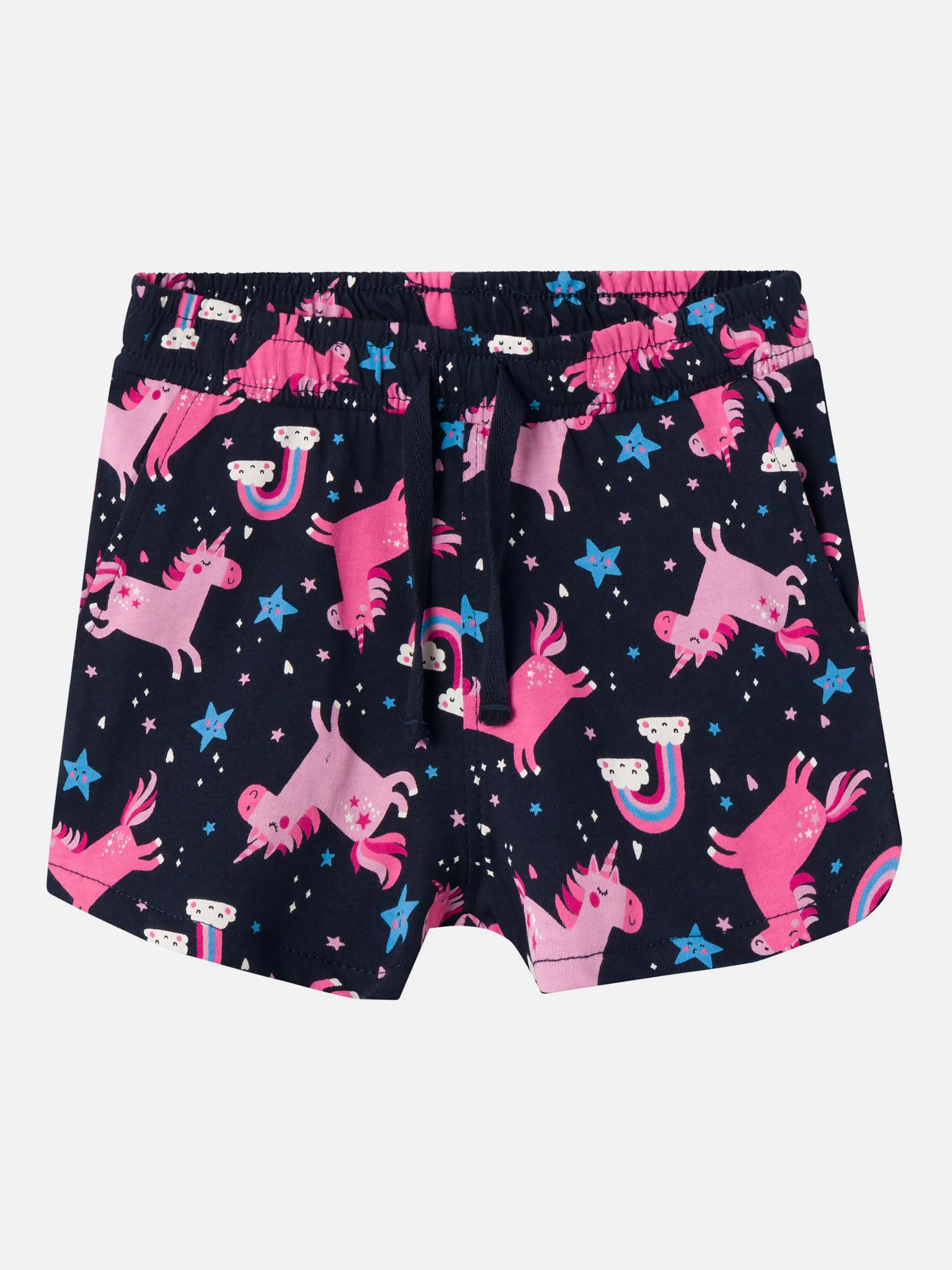 Baby Mädchen Shorts mit Alloverprint