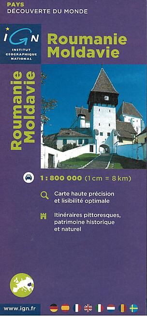 IGN - ROUMANIE MOLDAVIE 1 800 000