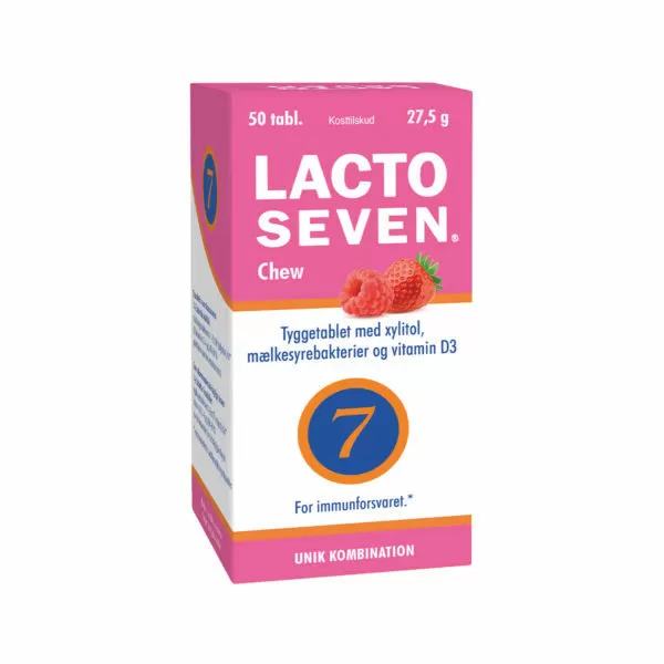 Lacto Seven Chew - 50 stk