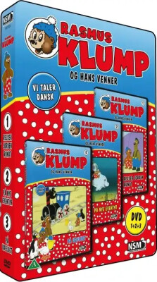 Rasmus Klump Boks 1 - Rejser Jorden Rundt <span class=