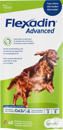 Flexadin Advanced Adult Dog 60 Bouchées Appétentes