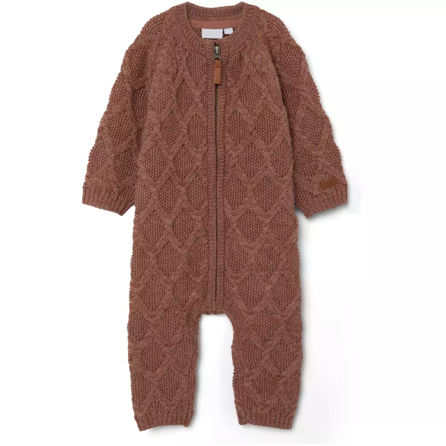 name it Woll-Overall Nbfwrilla Cognac