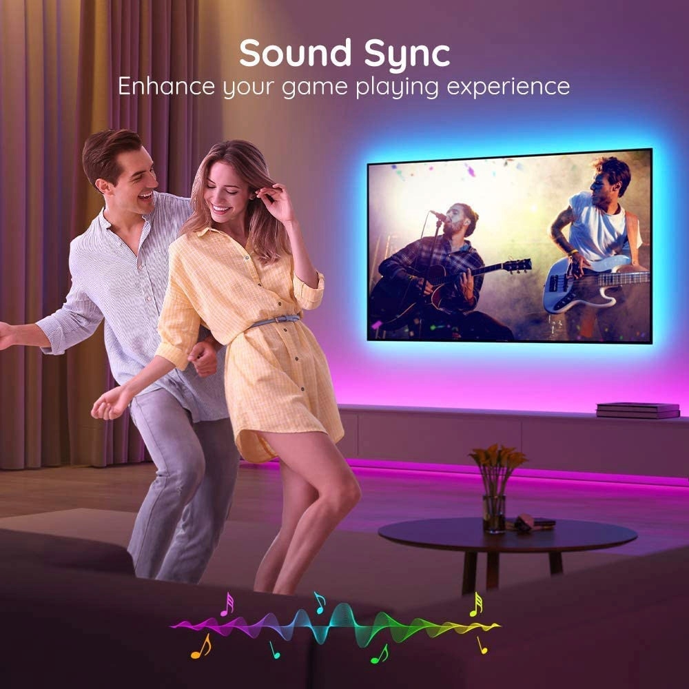 Govee RGB-LED-TV-Hintergrundbeleuchtung mit Fernbedienung für 46-60 Zoll Fernseher