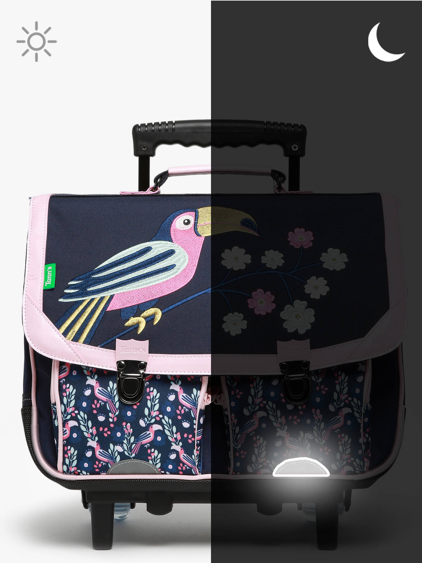 Cartable  roulettes TANN'S