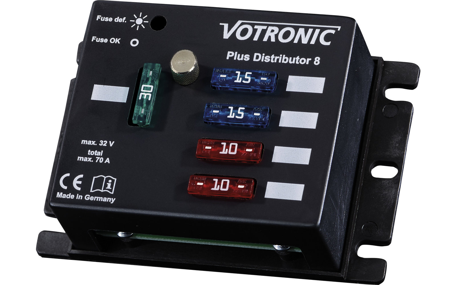 Votronic Plus-Distributor 6 Stromkreisverteiler 90 x 38 x 60 mm