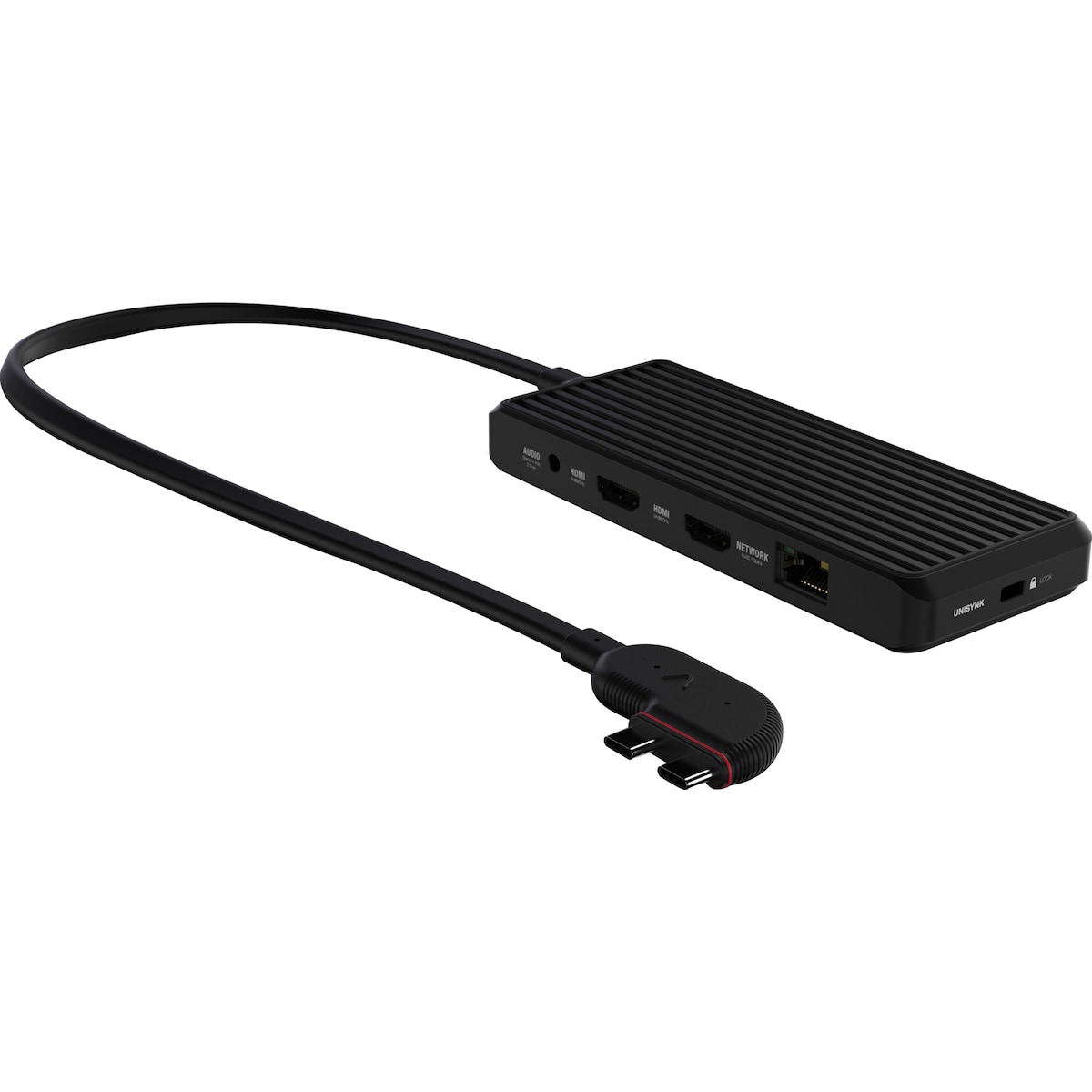 Unisynk 10 Port Dual Screen Hub adapter for Mac (sort)