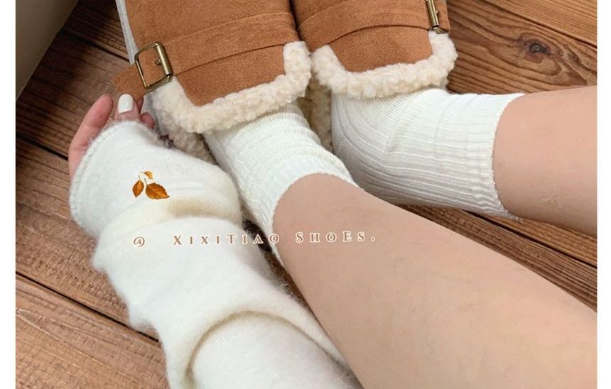 ZORI - Fleece gevoerde pantoffels