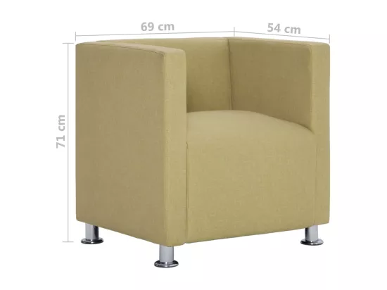 Fauteuil chaise siège lounge 69 x 54 x 71 cm 1102270/2