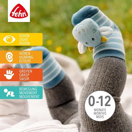 Fehn Rasselsocken Drache
