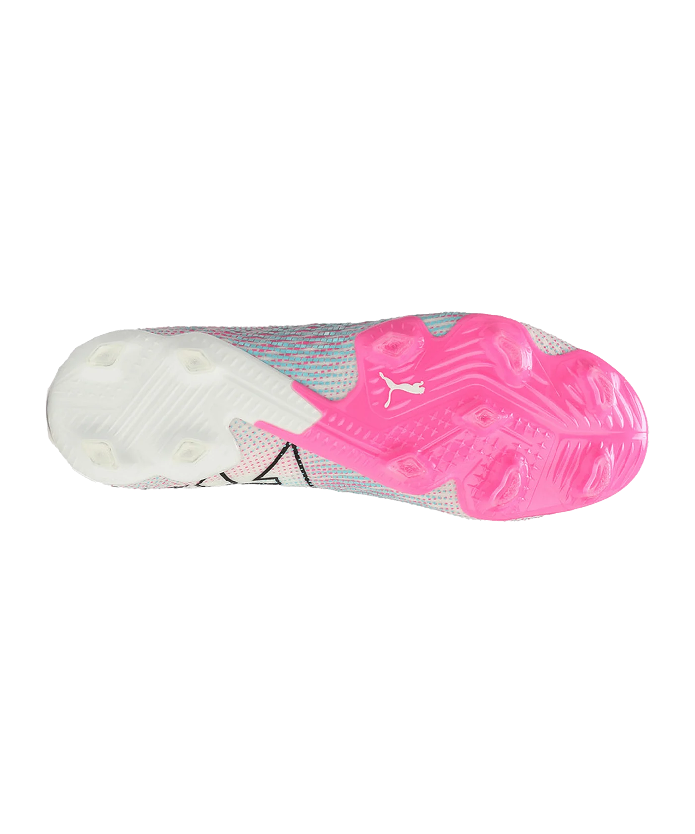 PUMA FUTURE 7 Ultimate Low FG/AG Phenomenal Weiss Schwarz Pink F01