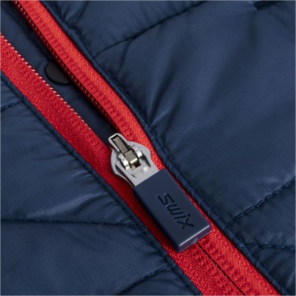 Veste ski de fond SWIX INFINITY HYBRID INSULATED JACKET LAKE BLUE/DARK NAVY