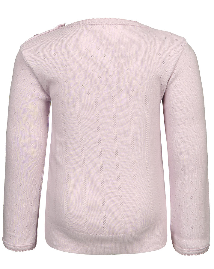 Langarmshirt BABY BASIC DORIA in flieder