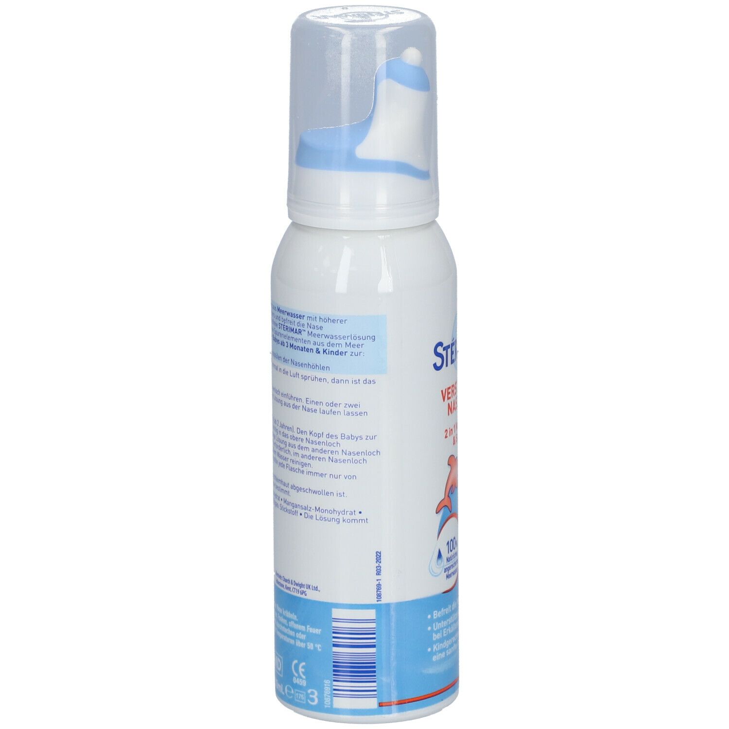 STERIMAR® Verstopfte Nase Baby 2in1 Nasenspray & Spülung