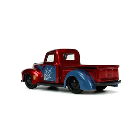 Jada Marvel Spiderman 1941 Ford Pick Up 1:32
