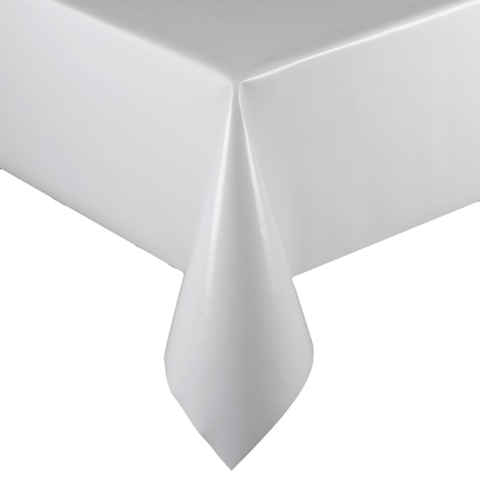 Tischdecke - weiß - 140 cm breit