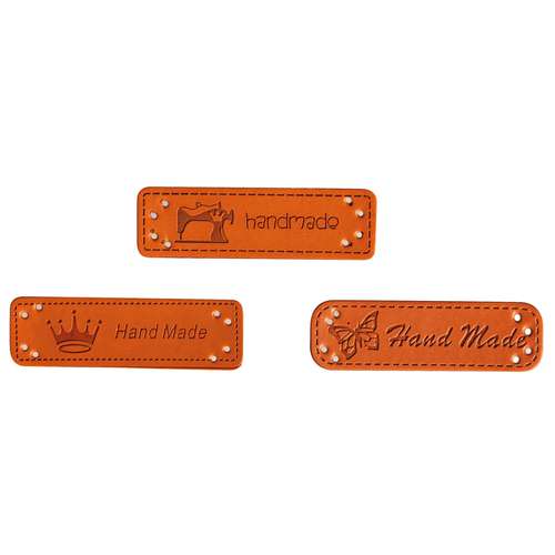 Rayher Kunstleder Labels Handmade