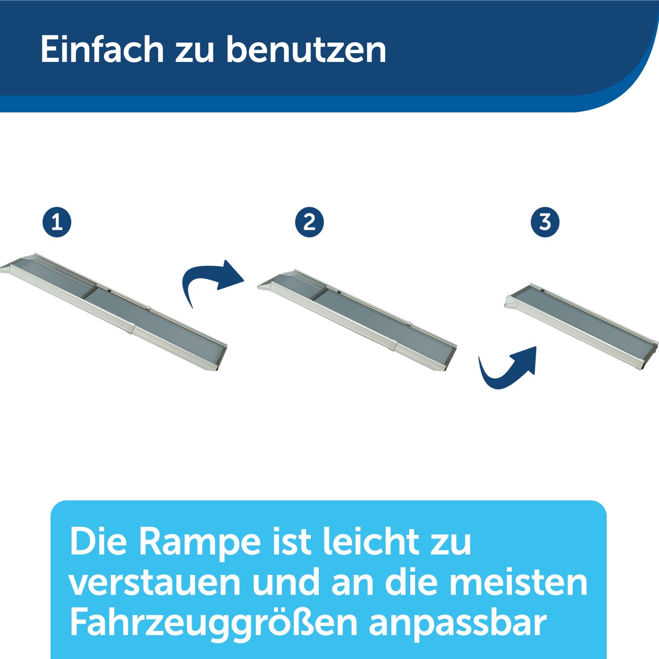 PetSafe Happy Ride Teleskop-Hunderampe L