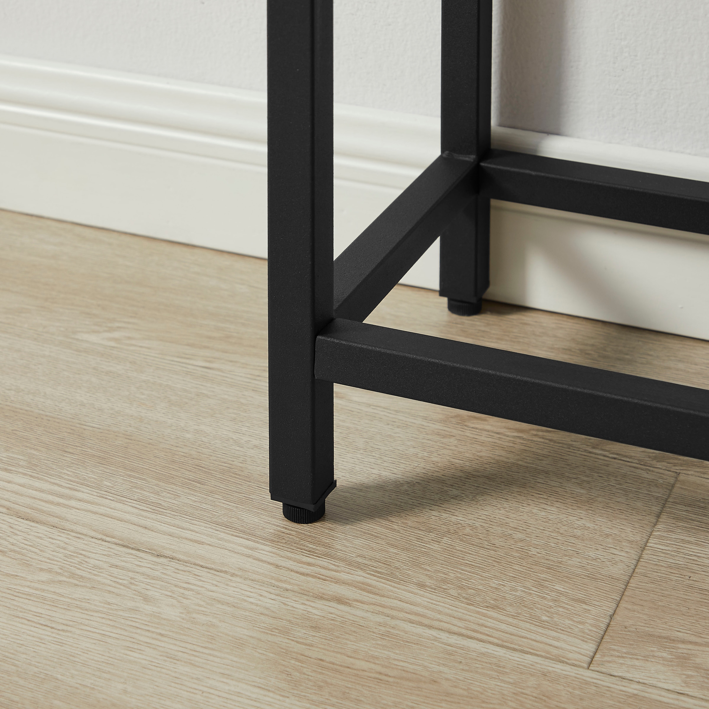 GOODproduct Konsolentisch »Azly« pflegeleichte Melaminoberfläche, Metallgestell, Breite 120 cm