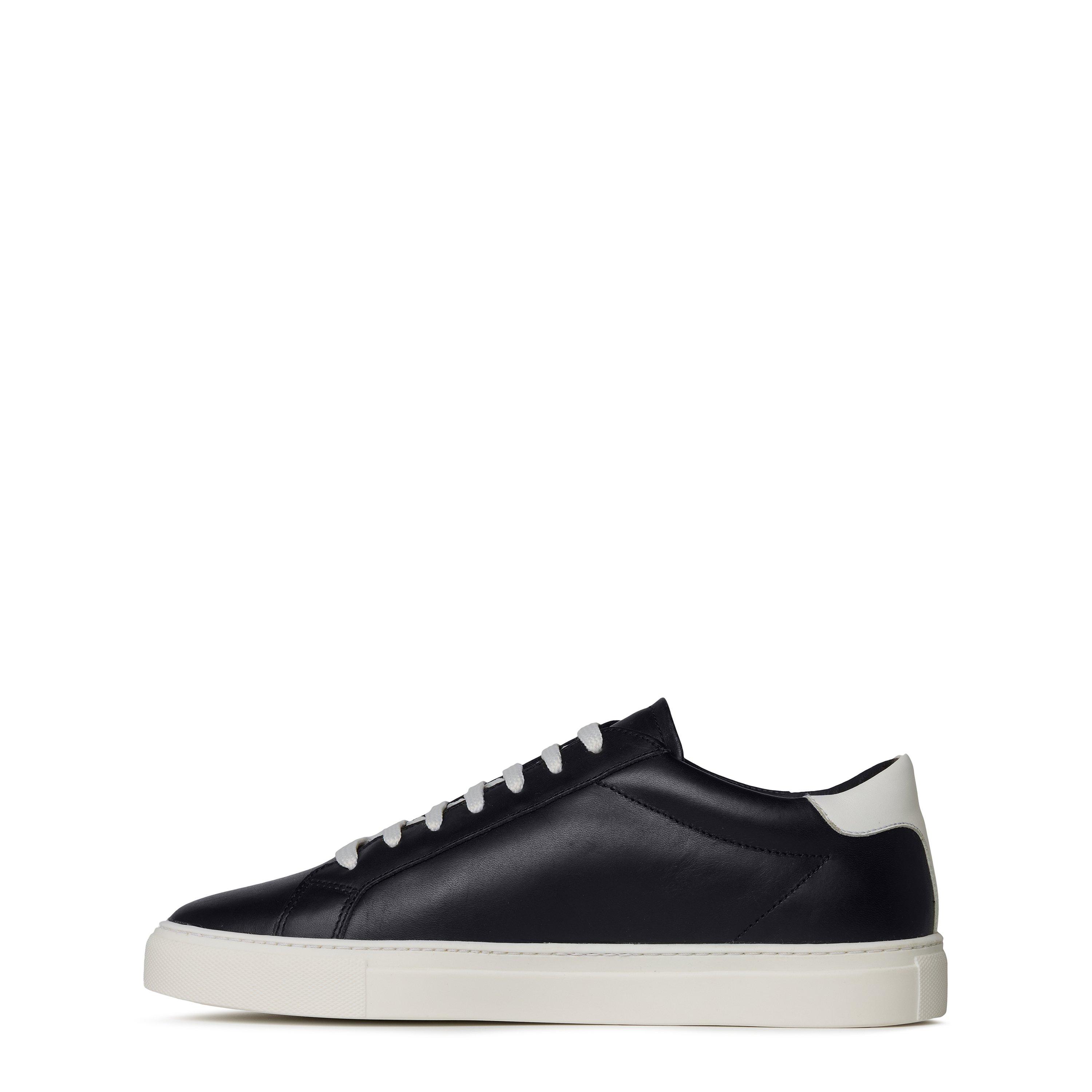 Emporio Armani Leather Trainers