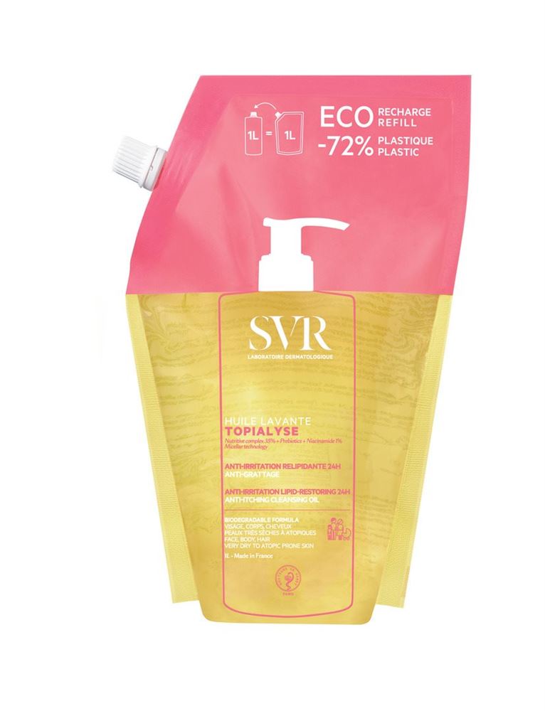 SVR TOPIALYSE Huile Lavante Recharge<br>1000 ml