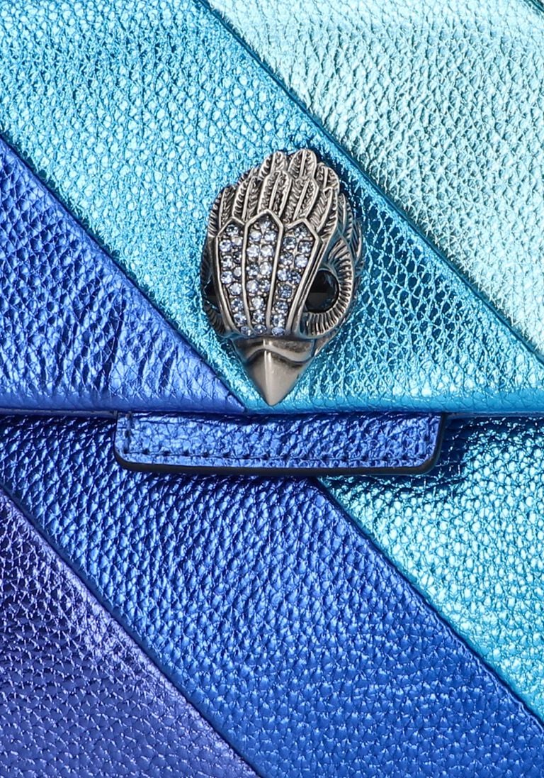 KURT GEIGER LONDON blauwe kurt geiger london handtas kensington leather