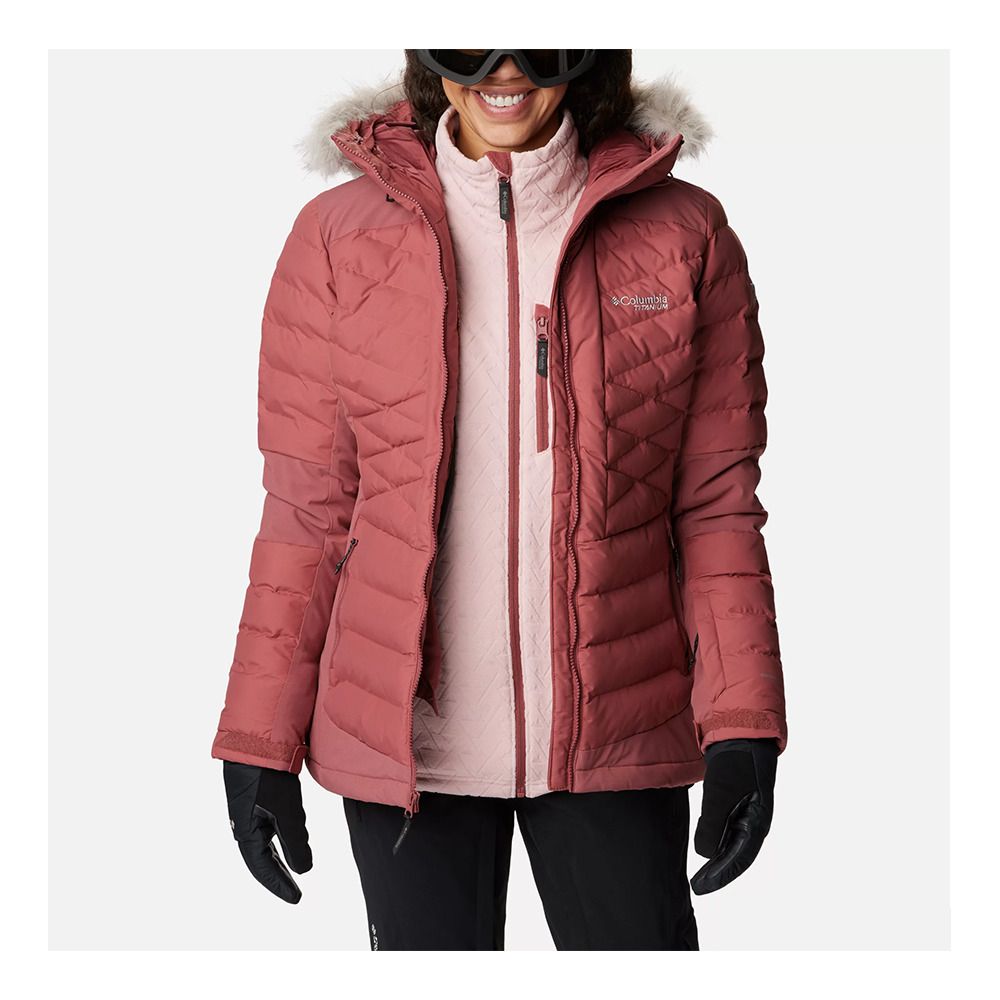 Columbia BIRD MOUNTAIN™ II - Doudoune ski Femme red