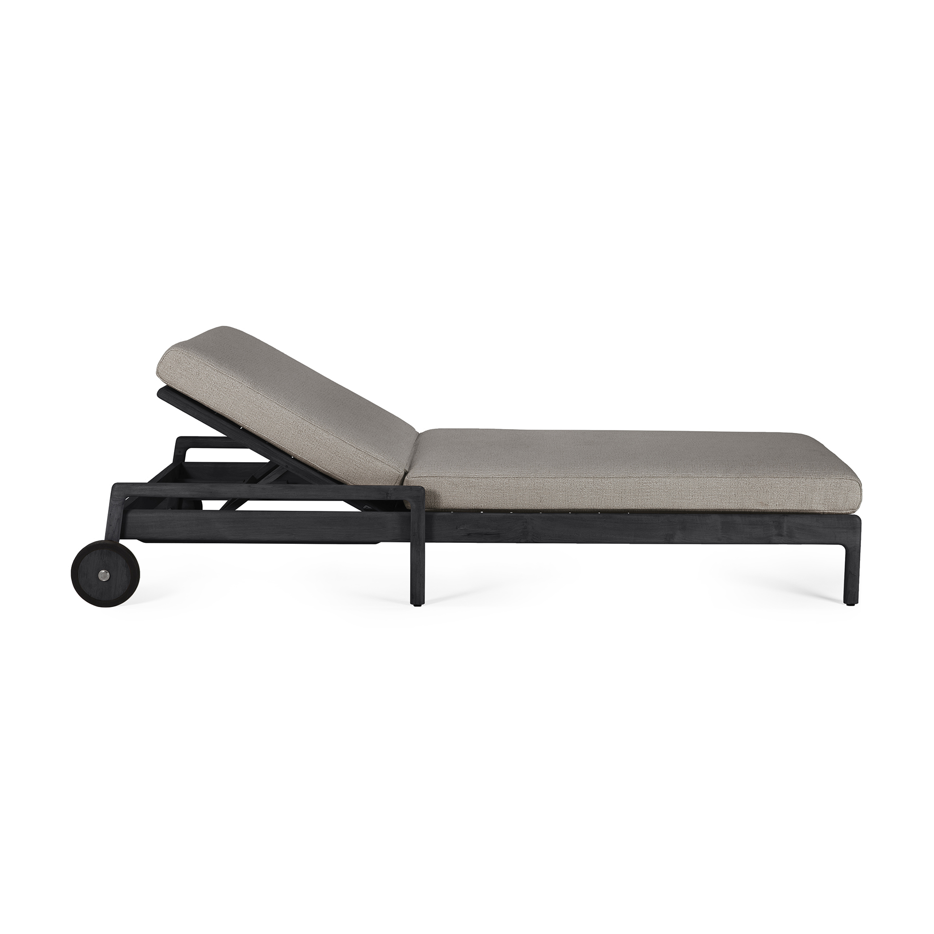 Kussen voor teak Jack adjustable lounger zwart - mocha