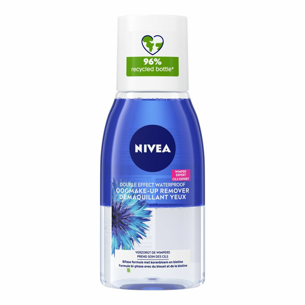 Nivea Oogmake-Up Remover Double Effect Waterproof125 ml